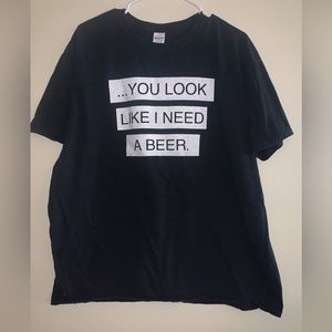 Mens Novelty Funny Tshirt Size 2XL